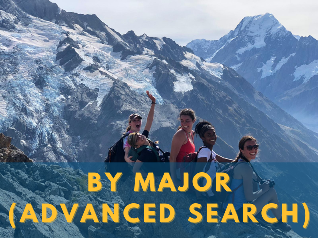By Major - Advanced Search